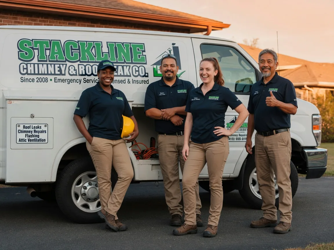 Chimney flashing repair company in Eddyville, NE